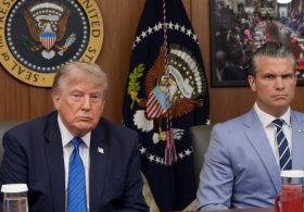 Trump defends Hegseth after reported clash over munitions at Camp David