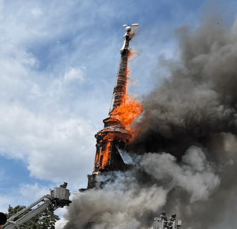 Man suspected of torching one of NYC’s oldest wooden churches nabbed while allegedly attempting to shoplift a sandwich