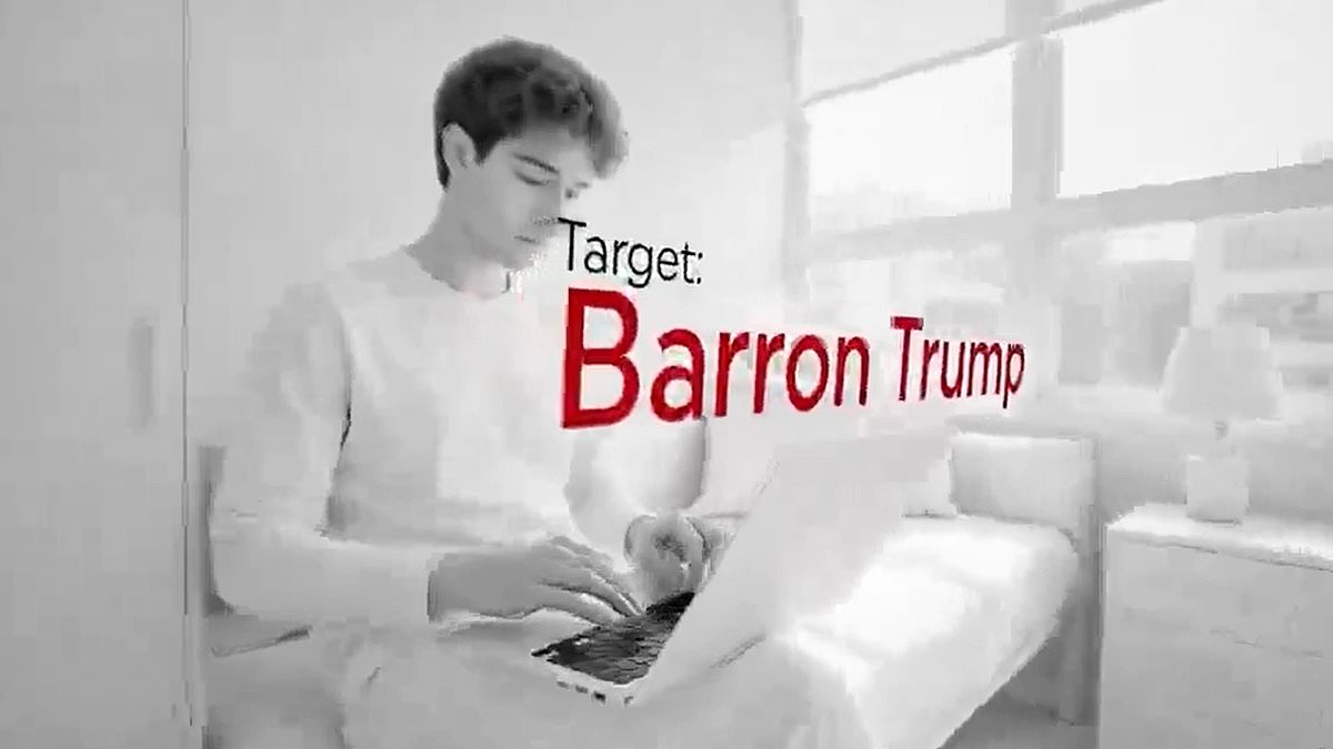 Iranian state TV ‘airs ‘threat against Barron Trump’ and $10million reward’… 110814019 0 image a 24 1787572141939