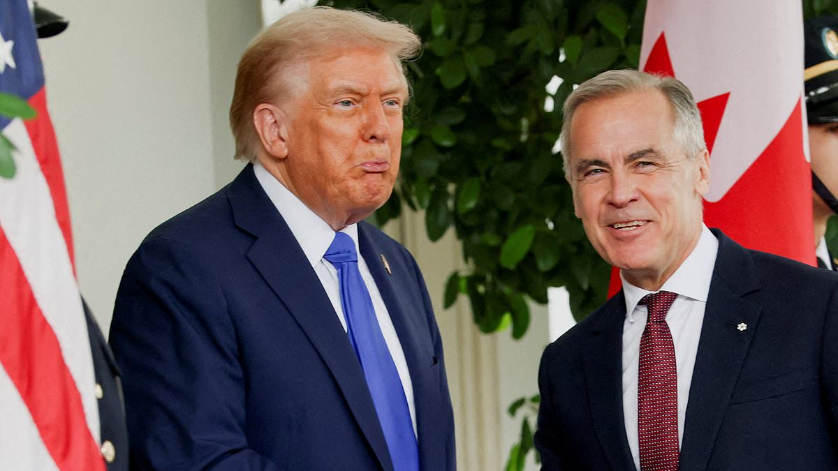 Trump explodes at Mark Carney as he announces 50 percent tariff on cars in trade war with Canada 110818745 0 image m 4 1787579206207