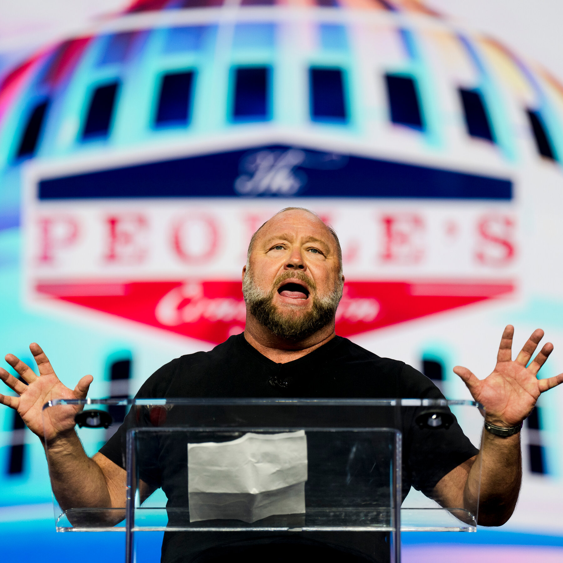 Court Slashes Award Alex Jones Was Ordered to Pay Sandy Hook Parents 21dc jones01 photo tvmc mediumSquareAt3X