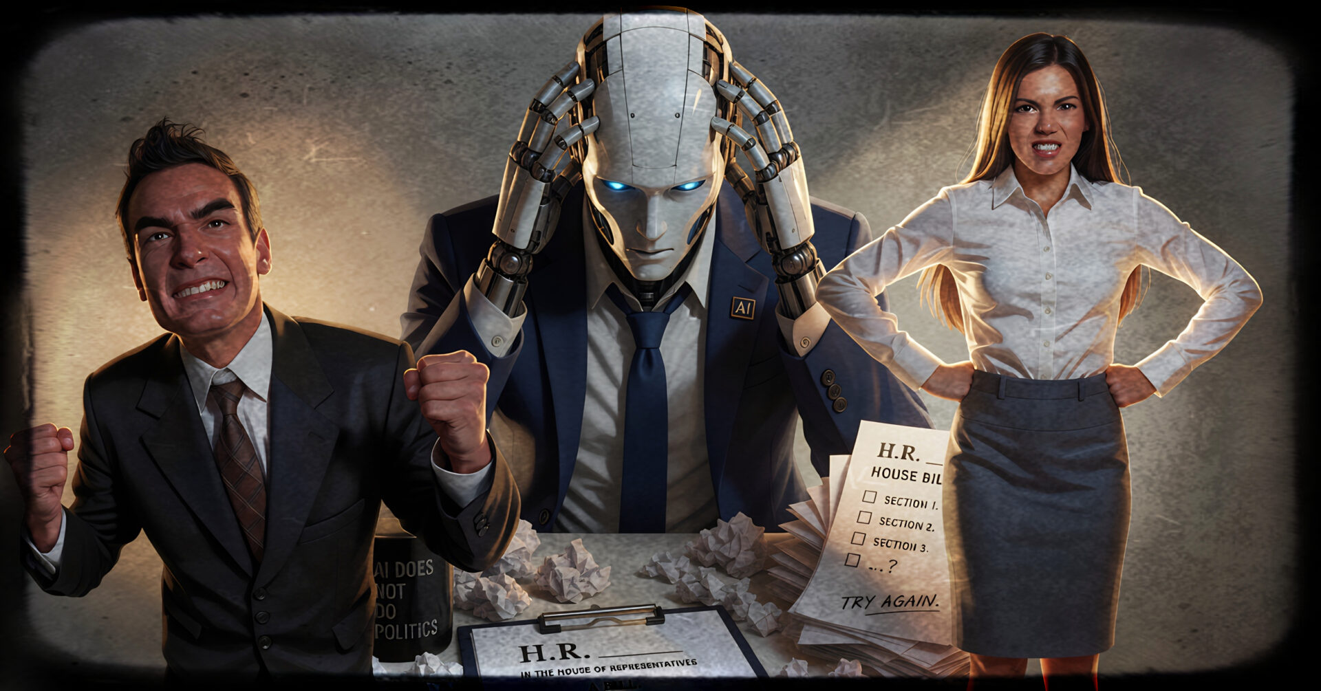 Congress is drowning in AI slop after staffers let unelected ChatGPT play lawmaker… 909