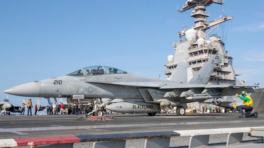 NAACP slams Navy’s reported talks to swap war hero’s name on carrier with Trump’s Ship design 081826 AP Seaman Tajh Payne 1
