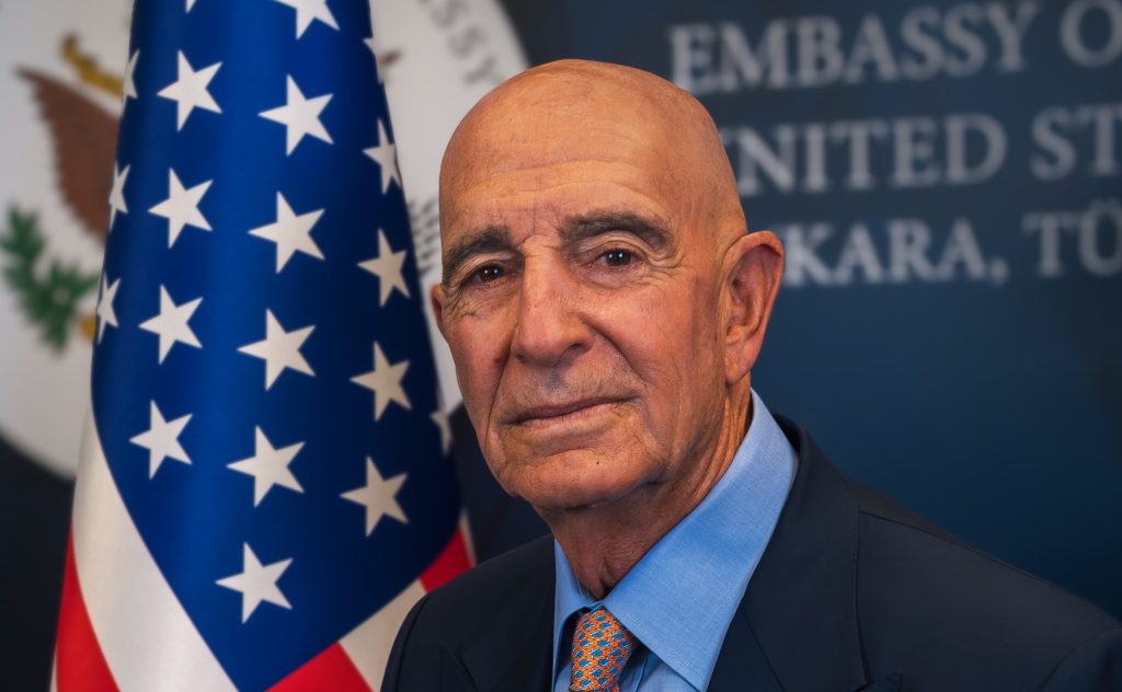 U.S. Ambassador Barrack: Israel Was 'Baiting' Turkey With Syria Strike, World War III Risk Was Real barrack turkey scaled e1787363797485 1024x632 1