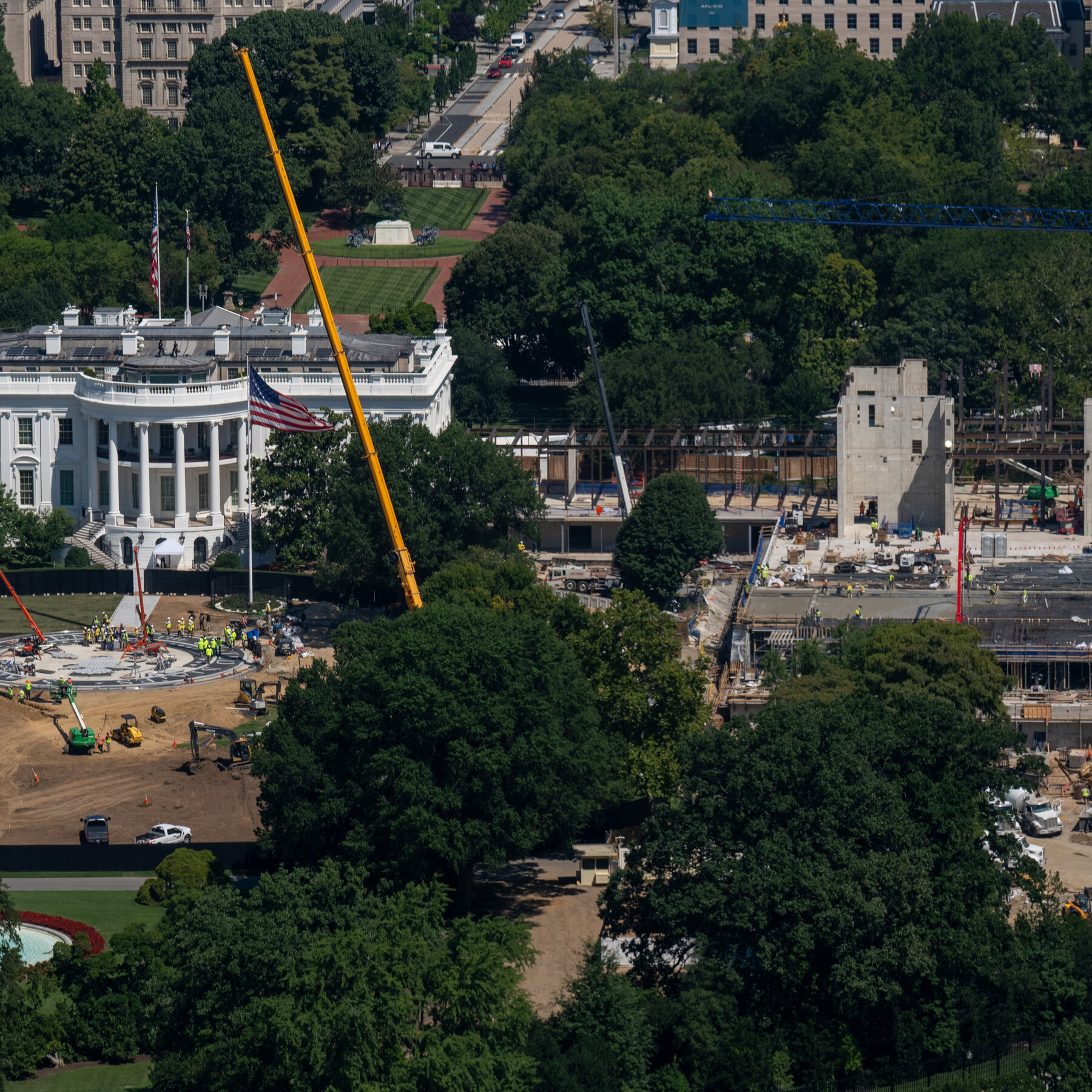Chief Justice Allows White House Ballroom Construction, for Now gp mediumSquareAt3X