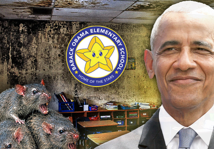 No Child Left Inside: Obama Elementary School Shuttered Over 'Mold Growth,' Rat Infestation obama school mold rats