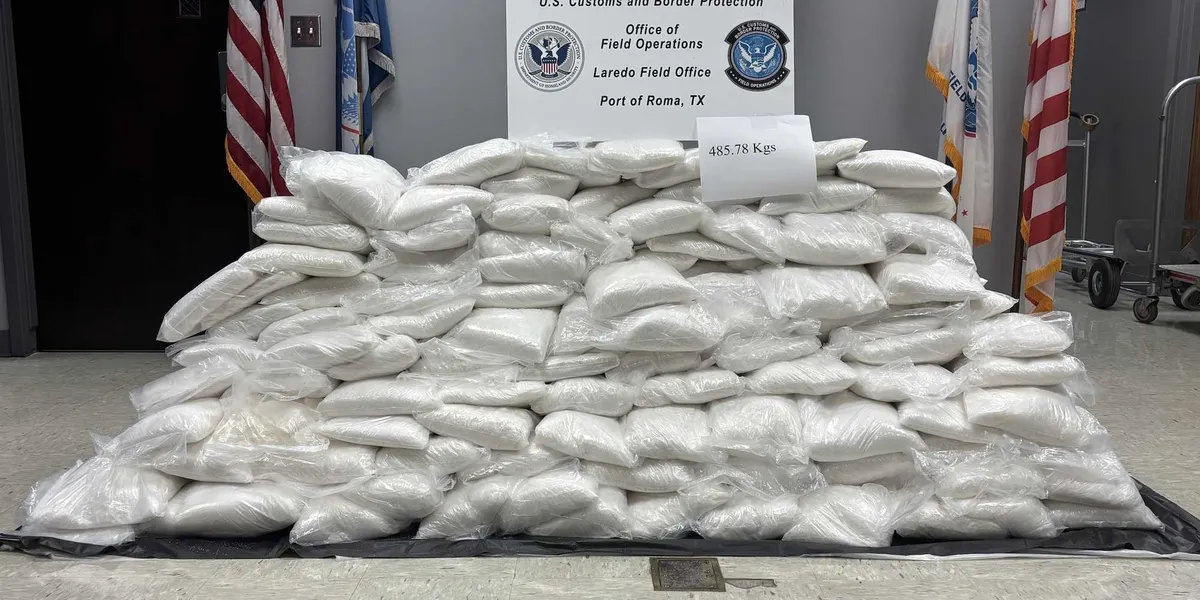 1,000 pounds of METH seized from shipment of detergent from Mexico, CBP says rom mexico cbp says