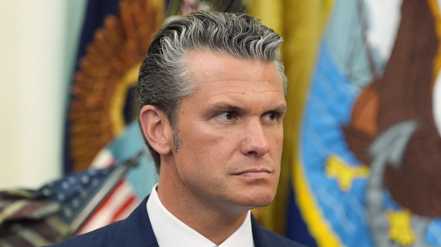 Trump on talk of Hegseth 2028 run: ‘It’s very early to talk about that’ top hegseth 080326 ap alex brandon