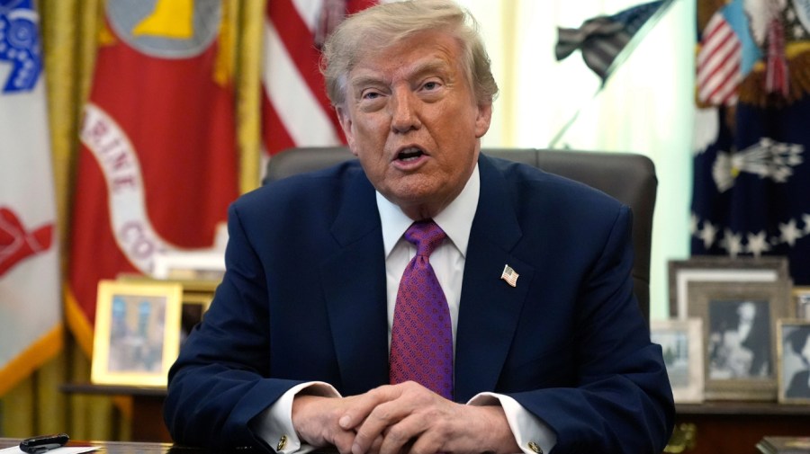 Trump coy on ‘Economic D-Day’ measures toward Russia, China trump donald 08272026 AP26239626322261 1
