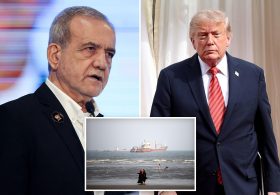 Iranian president says country ‘won’t surrender’ as he accuses US of targeting civilians