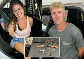 Florida lovebirds busted for firing off guns while drinking: cops