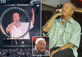 Macklemore called for ‘Free Palestine’ at second MetLife Stadium show after NFL owners were allegedly assured he wouldn’t: report
