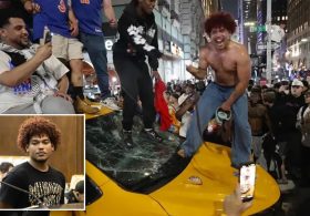 Florida man Saul Vargas justifies smashing NYC taxi during Knicks celebration because ‘it was my birthday’