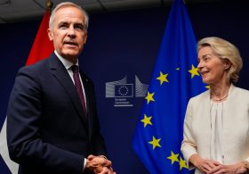 Carney Calls for E.U.-Canada Pact Amid ‘Ferocious Storm’