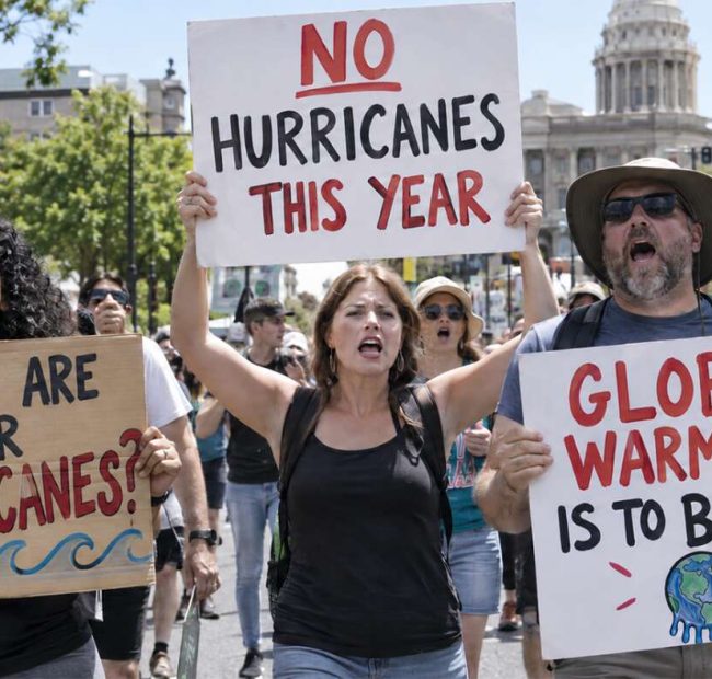 Climate Activists Blame Global Warming For Zero Hurricanes Forming In Atlantic This Year