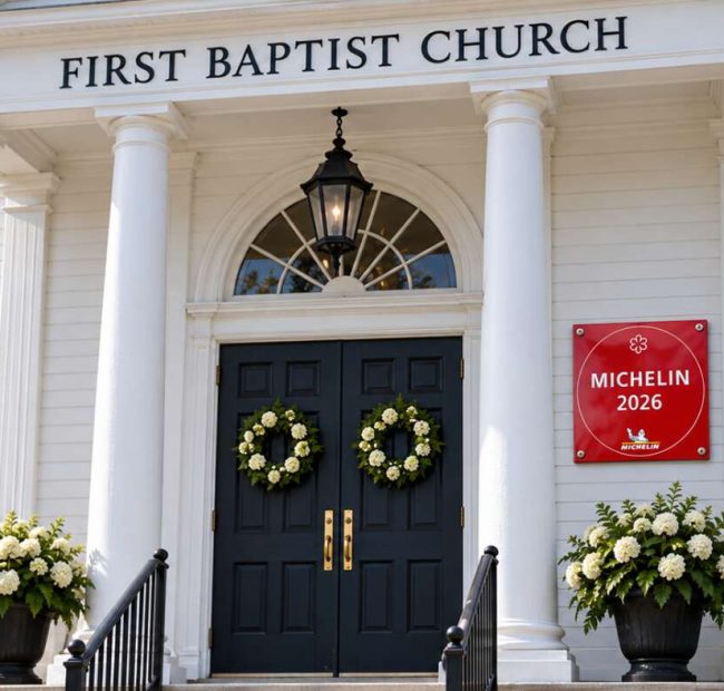 Baptist Church Potluck Awarded Michelin Star