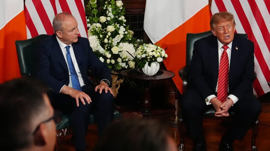 Trump says a unified Ireland is ‘going to happen eventually’ AP26255382870188 e1789216888579