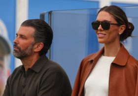 Donald Trump Jr.’s wife defends wedding gift from Russian oligarch