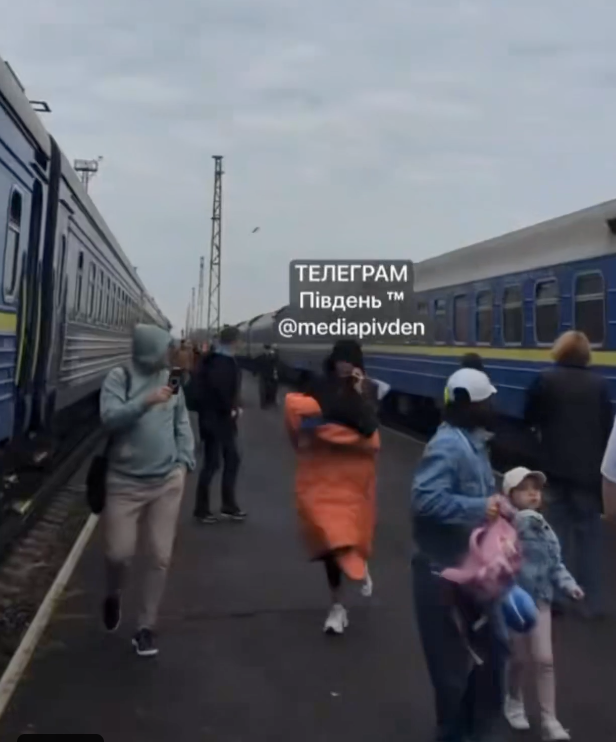 Russian Drone Hits Route Of Train Carrying Boris Johnson And EU Security Advisers Near Polish Border Drone strike
