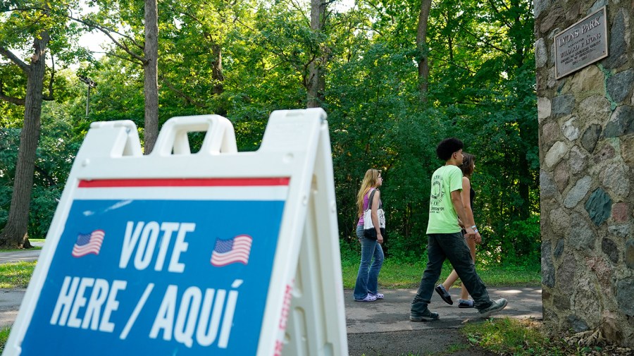 How are AI chatbots answering voting questions? FakePolls Gans AP KaylaWolf