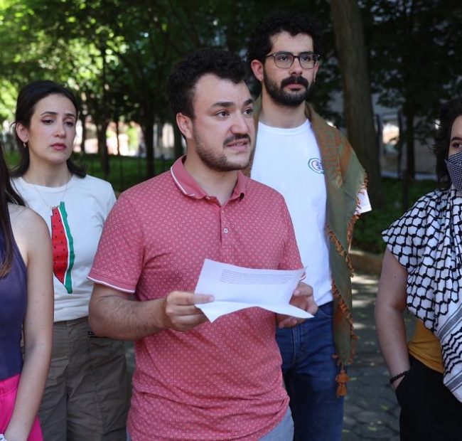 Mahmoud Khalil sues Columbia for being indifferent to harassment of pro-Palestinian protesters