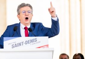 Far-Left French Presidential Candidate Melenchon Surges Against Establishment Liberals