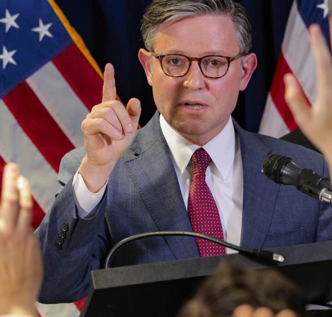 Johnson cancels House votes, says move wasn’t Massie related, members leave early for 7-week recess
