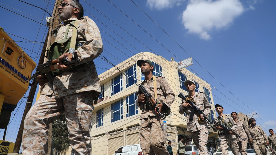 Proxy fight in Yemen heats up, risking new front in US-Iran war Houthis 091126 Mitchell AP