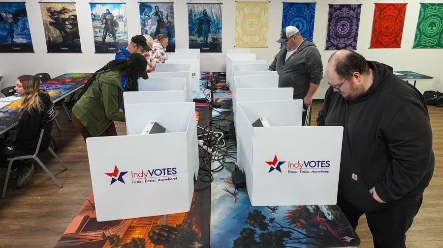 Whistleblower says DHS voter probe might violate state laws, wrongly target US citizens Indiana Mueller AP MichaelConroy