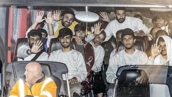 Village Votes To Separate From UK To Fight Government Planned Migrant Invasion… MigrantBus1