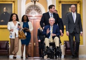 McConnell Returns to Senate After Three-Month Absence, Casts Key Vote