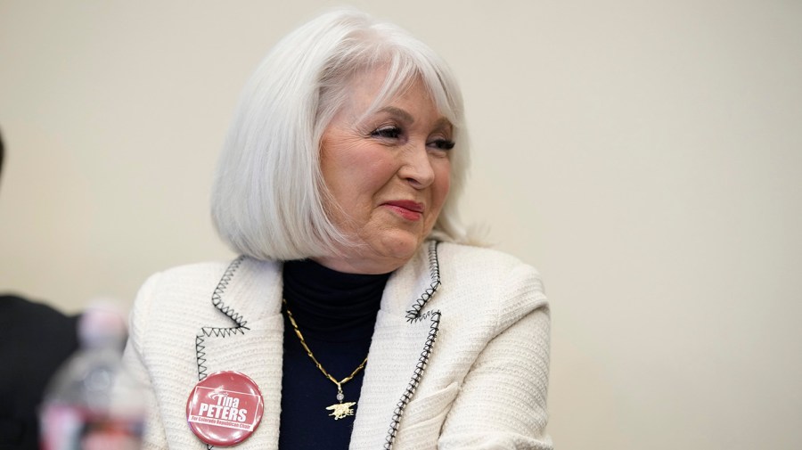 Tina Peters turns down job with California county’s registrar of voters Zoom In Peters 022523 AP David Zalubowski