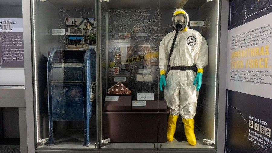 25 years after the anthrax attacks, we are still unprepared for biological warfare anthrax attacks museum 07172025 AP25199630684825 2