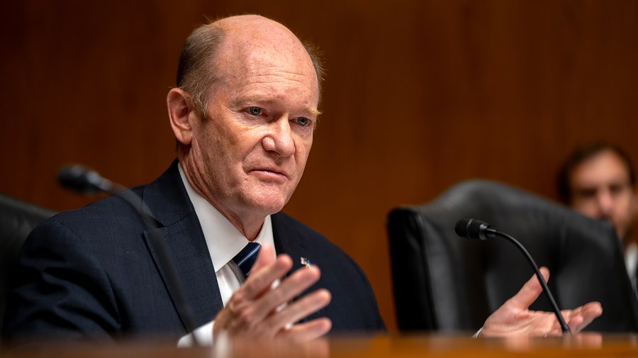 Live results: Coons looks to fend off challenger in Delaware Senate primary coonschris 071426nk01 w
