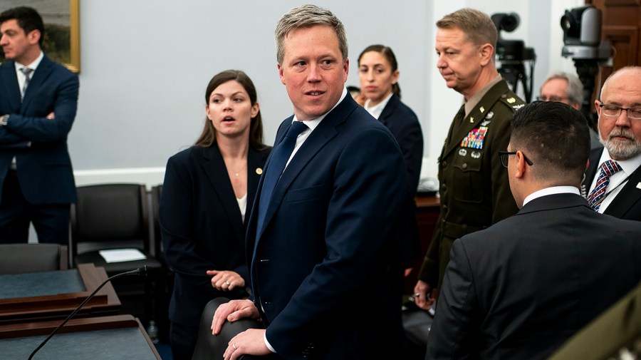 Driscoll touts Ukraine’s military innovation in first public appearance since resigning as Army Secretary driscolldan 041626gn17 w