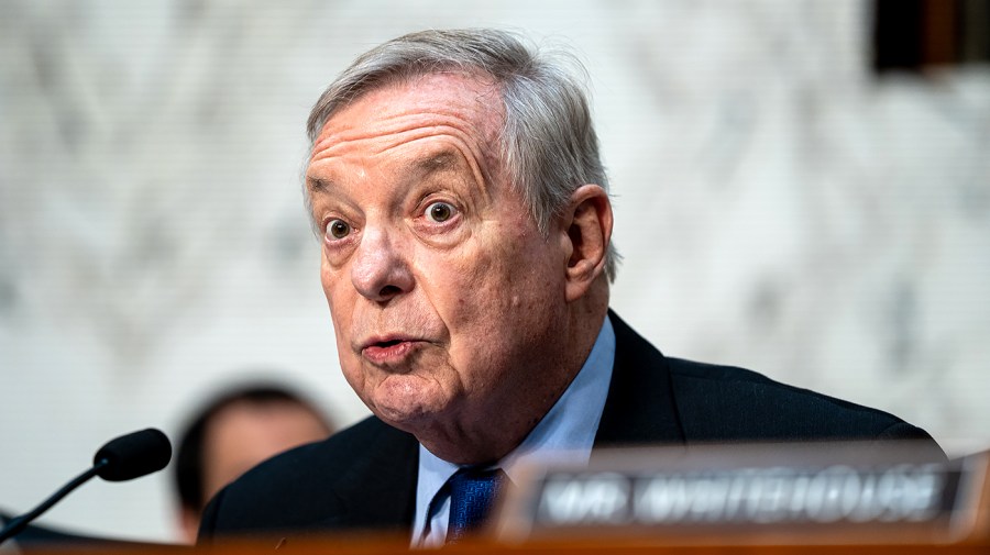 Durbin: Trump moves on voting ‘most serious challenge’ since Civil War durbindick 080426nk01 w