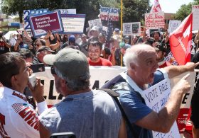 Antifa Thugs Attack Christian Street Evangelist Outside GOP Event