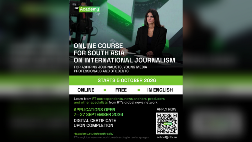 UNITING SOUTH ASIA: RT ACADEMY LAUNCHES FIRST ONLINE COURSE FOR THE REGION eb9203027471c1b666d