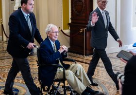 Mitch McConnell Returns to Senate After Three Month Absence