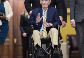 He’s alive! Mitch McConnell spotted at the Capitol
