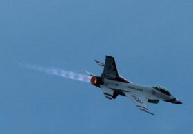Pilot Ejects Safely as F-16 Fighter Jet Crashes in Michigan