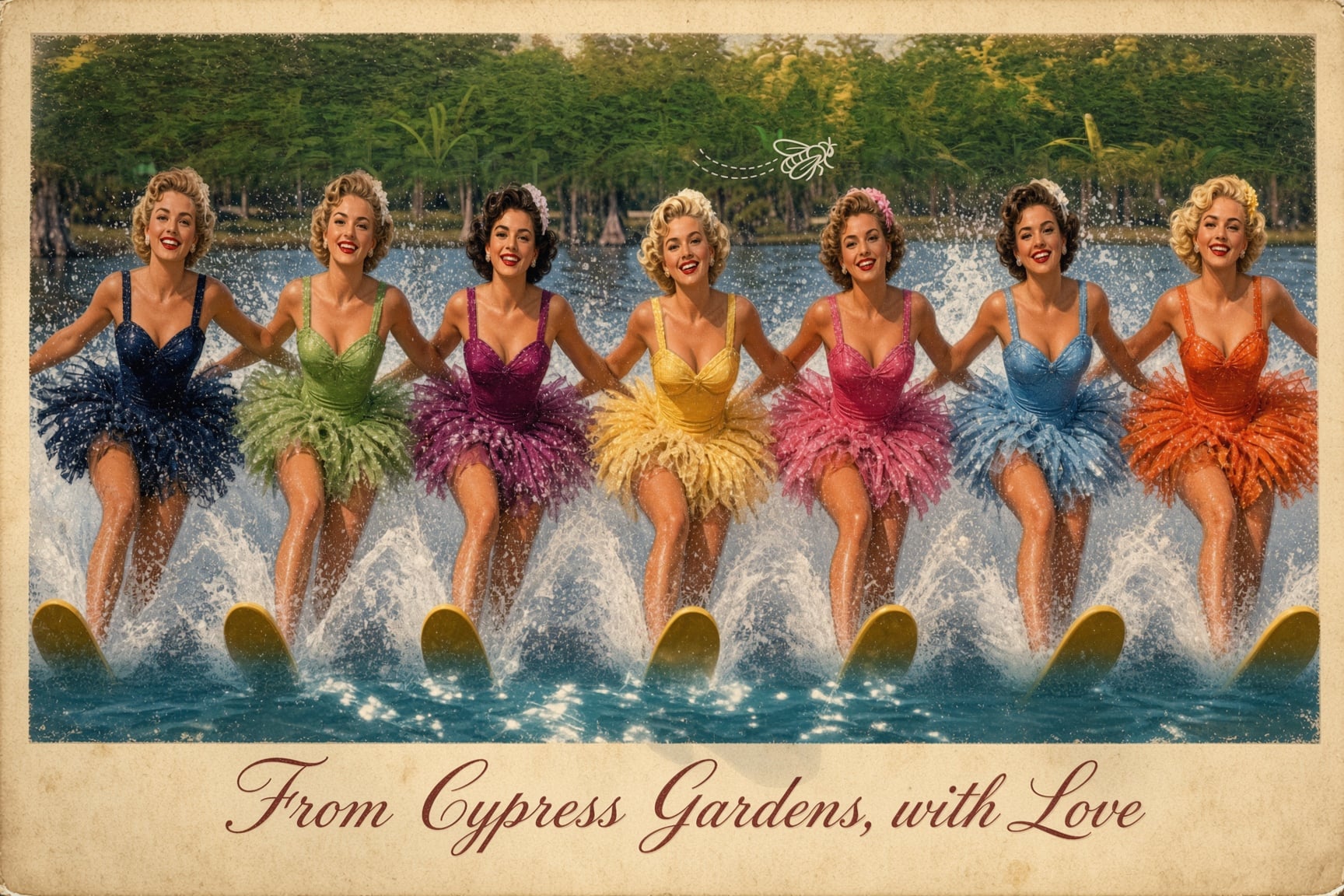 Cypress Gardens, 1936: Sexy Water-Skiing Babes, Flirty Southern Belles, and One Really Freaky Backstory… image 4 1