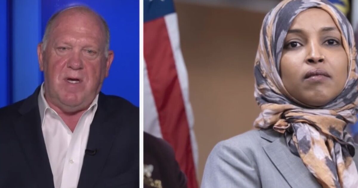 Tom Homan Confirms “Criminal Investigation” Into Ilhan Omar Ongoing, Says She Could be Denaturalized img 7829 1200x630 1
