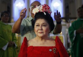 Former Philippines First Lady Imelda Marcos walks on graft charges again…