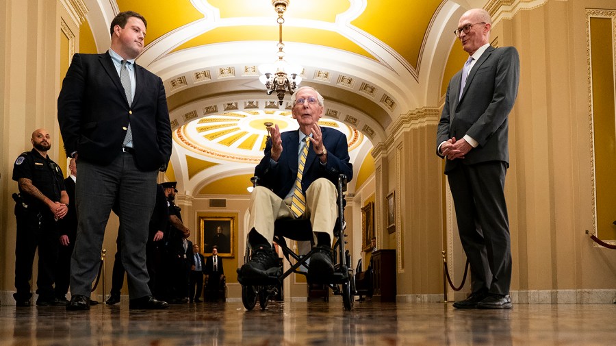 McConnell returns to Senate to cast first vote since June mcconnellmitch 091426gn10 w