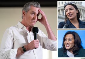 Newsom’s support for 2028 presidential bid tanks, AOC and other contenders rise: poll
