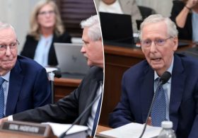 GOP senator tries to tell soft-spoken Mitch McConnell how to vote during farm bill markup