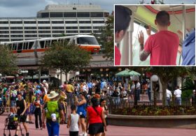 Disney World guests stranded on monorail after lightning strike halts rail system