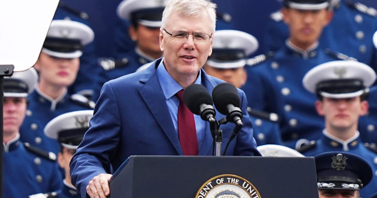 Air Force Secretary Reveals U.S Has Deployed Weapons in Space to Defend Against ‘Hostile Adversary Actions’ orce secretary space weapons