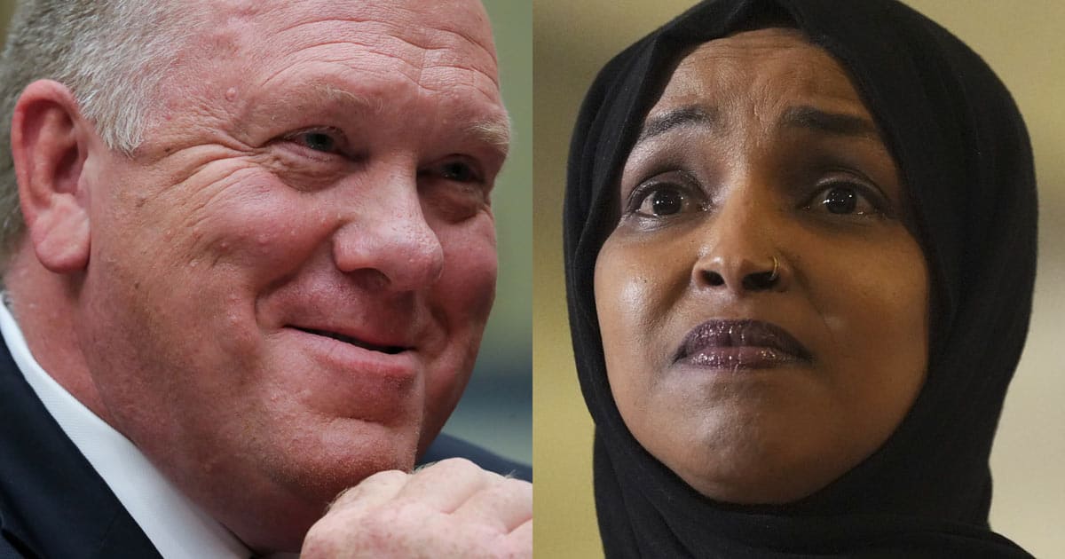 Border Czar Tom Homan Confirms Ilhan Omar Under Federal Immigration Fraud Investigation raud marry brother investigation